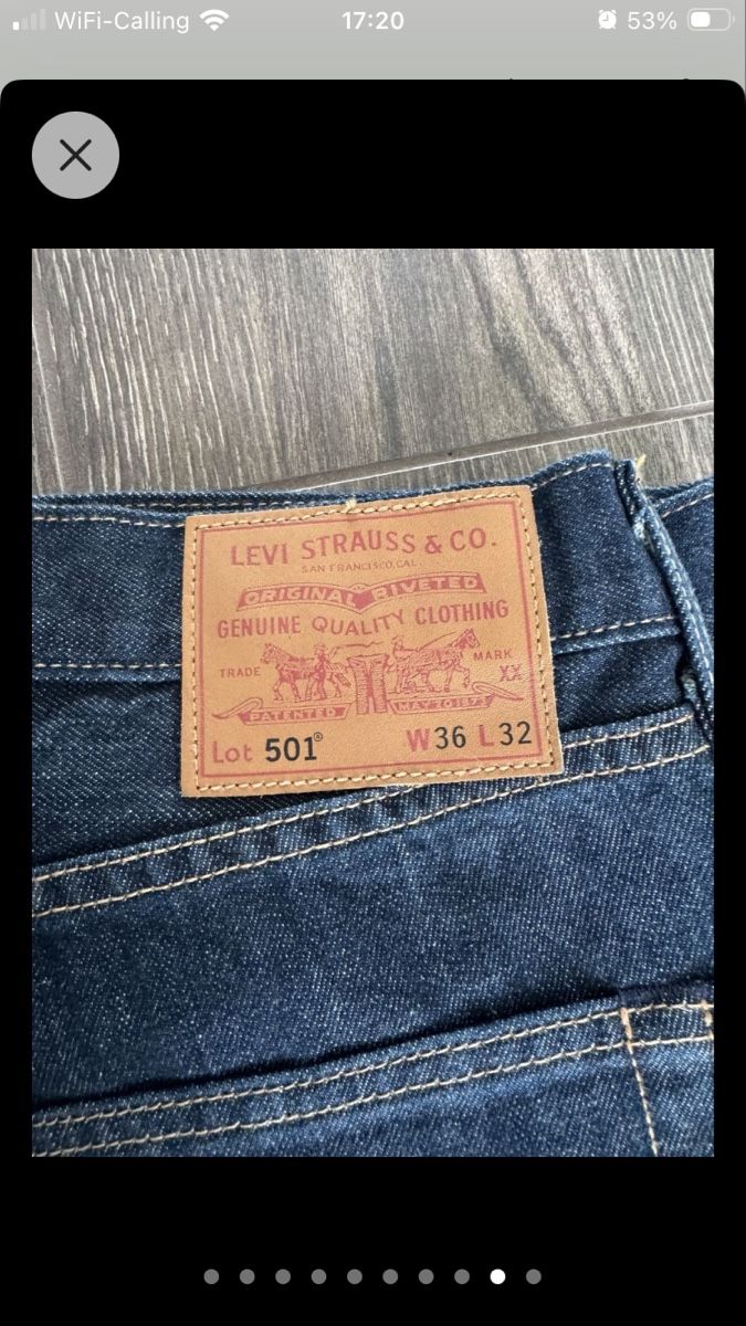 Levi's Jeans: Levi’s 501 36/32 – Usato da Sempach venduto da Pablonsky 2