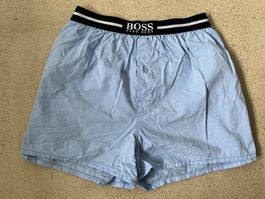 Hugo Boss Boxershorts blau liniert (Grösse Large)