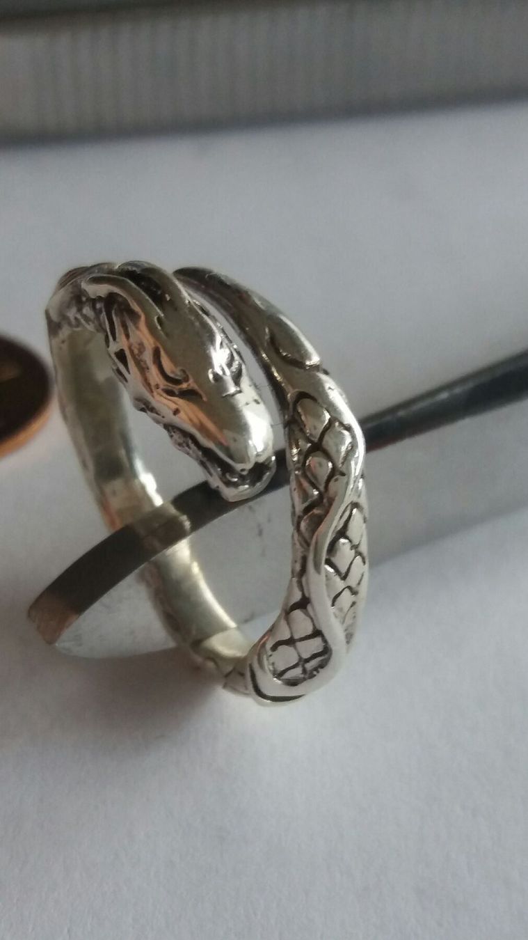Bagues: Schlange Silber Ring  / Serpent argent – D'occasion à Laufen par Sunjupite7 4