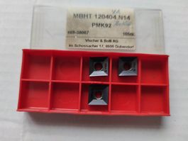Wendeplatten MBHT 120404 für Drehbank / CNC