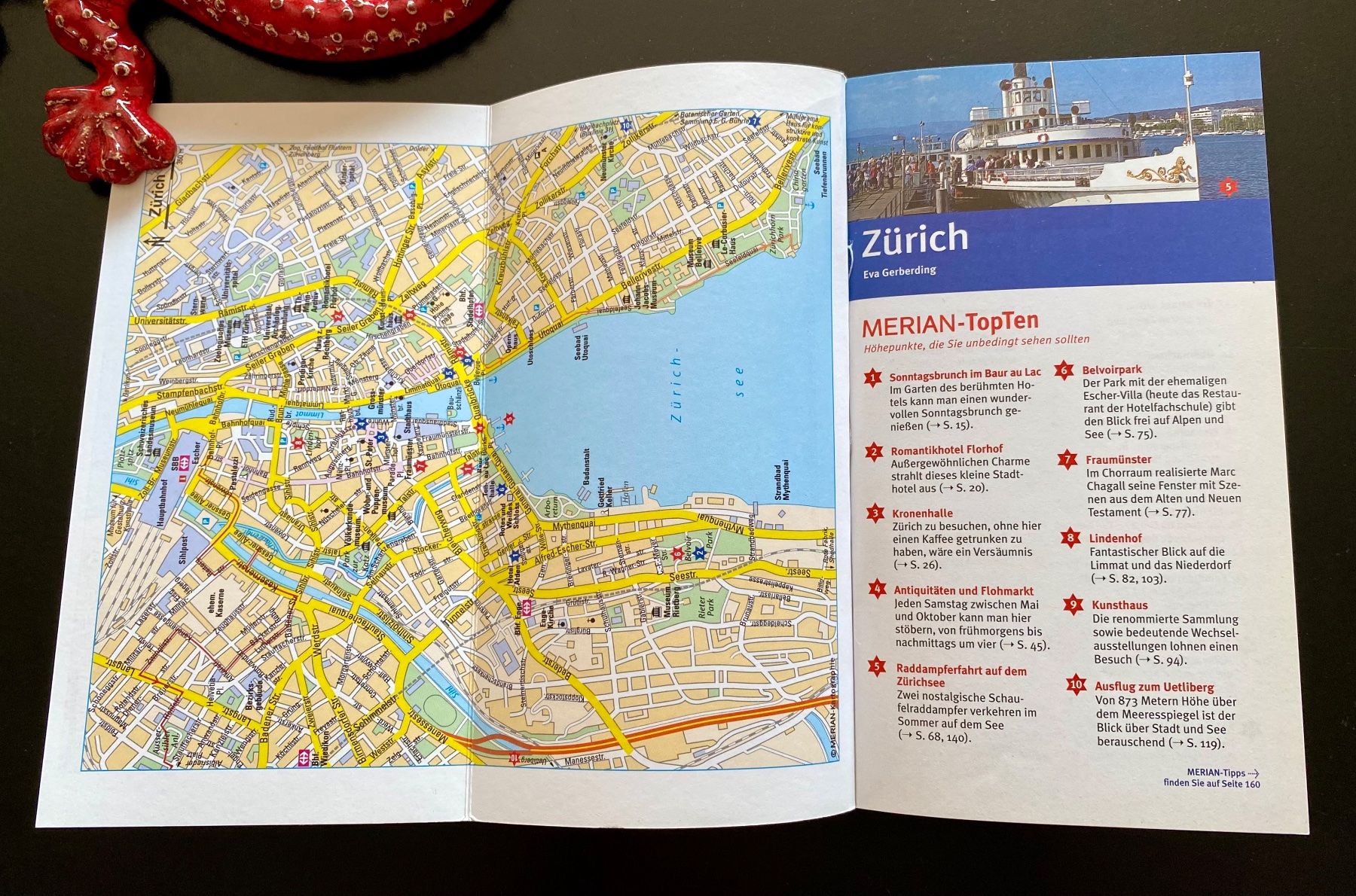 Libri: ZÜRICH / REISEFÜHRER / VON MERIAN – Usato da Nussbaumen AG venduto da schuba2000 3