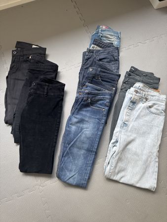 Damen Marken Jeans Paket Levis/Diesel/UCoB