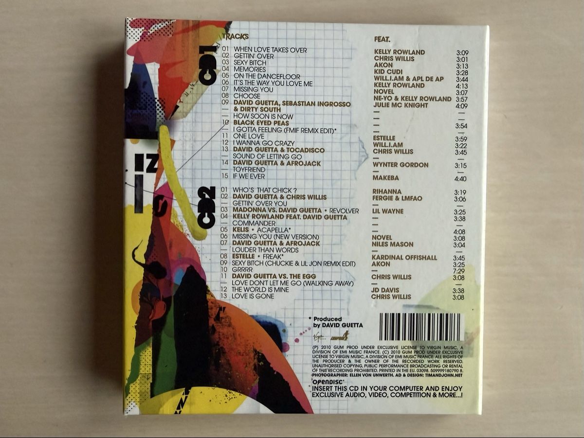 CDs: David Guetta - One More Love 2CD Album 2010 – Gebraucht aus Oberried Brienz von Chyara 1