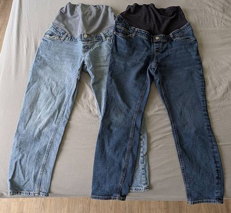 2 Umstandsjeans (H&M Mama)  Grösse M