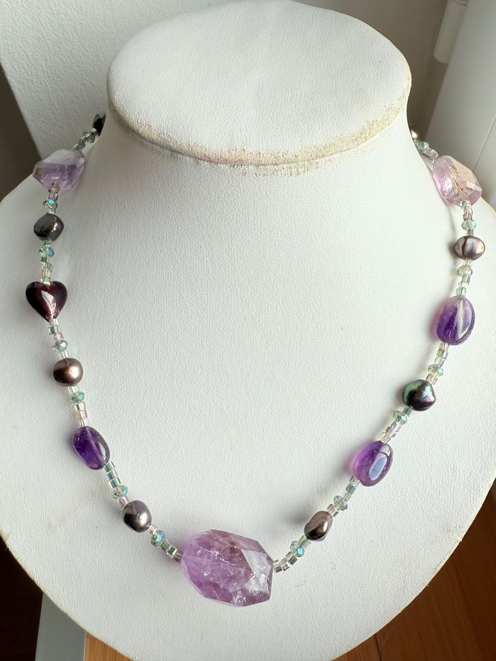Swarovski Ketten: Unikat - Amethyst, Swarovski Collier NEU – Neu (gemäss Beschreibung) aus Basel von Chili007 3