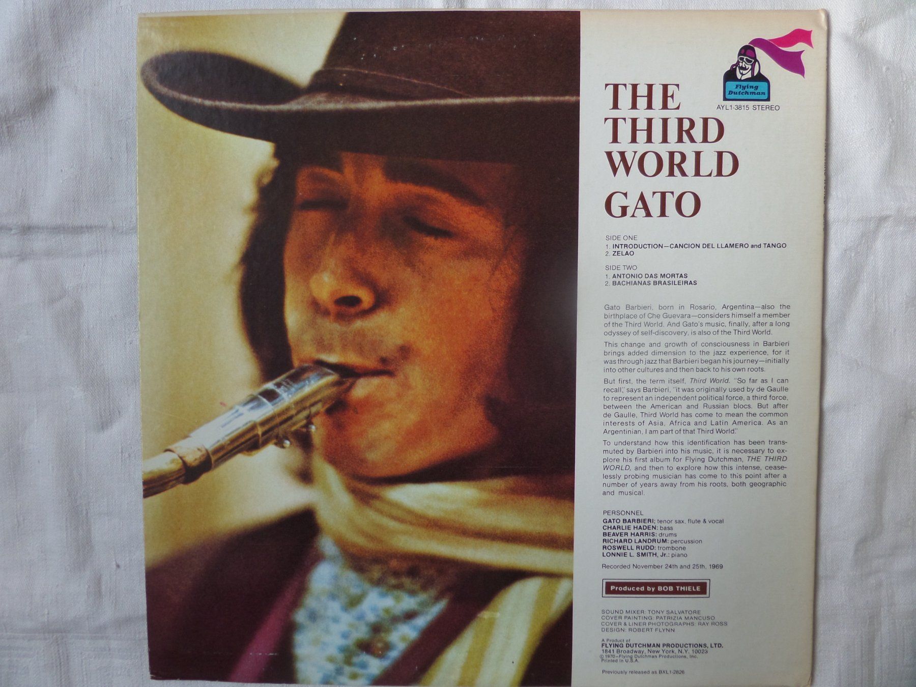 Dischi in vinile: Gato Barbieri - The Third World – Usato da Genève venduto da CDLPBookS 1
