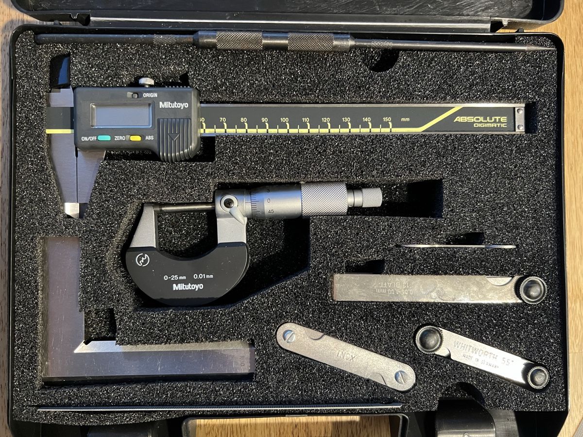 Mitutoyo Messen: Messwerkzeug-Set MITUTOYO – Neu und originalverpackt aus Hünenberg von Abtech