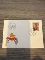 Briefmarke Helvetia 90, Ersttagsbrief Andermatt, neuwertig