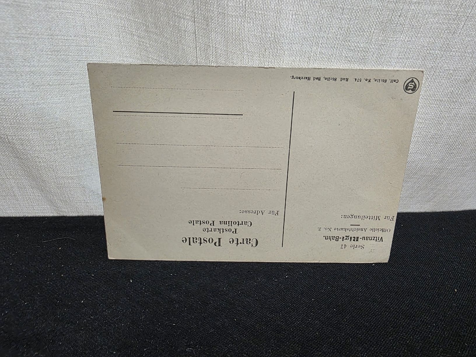 Cartoline postali: Alte Ansichtskarte Vitznau Rigi-Bahn, Serie 47, – Usato da Wolfertswil venduto da Antiko 1