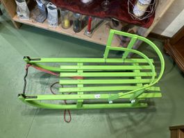 Top Davoser Kinderschlitten mit Lehne
