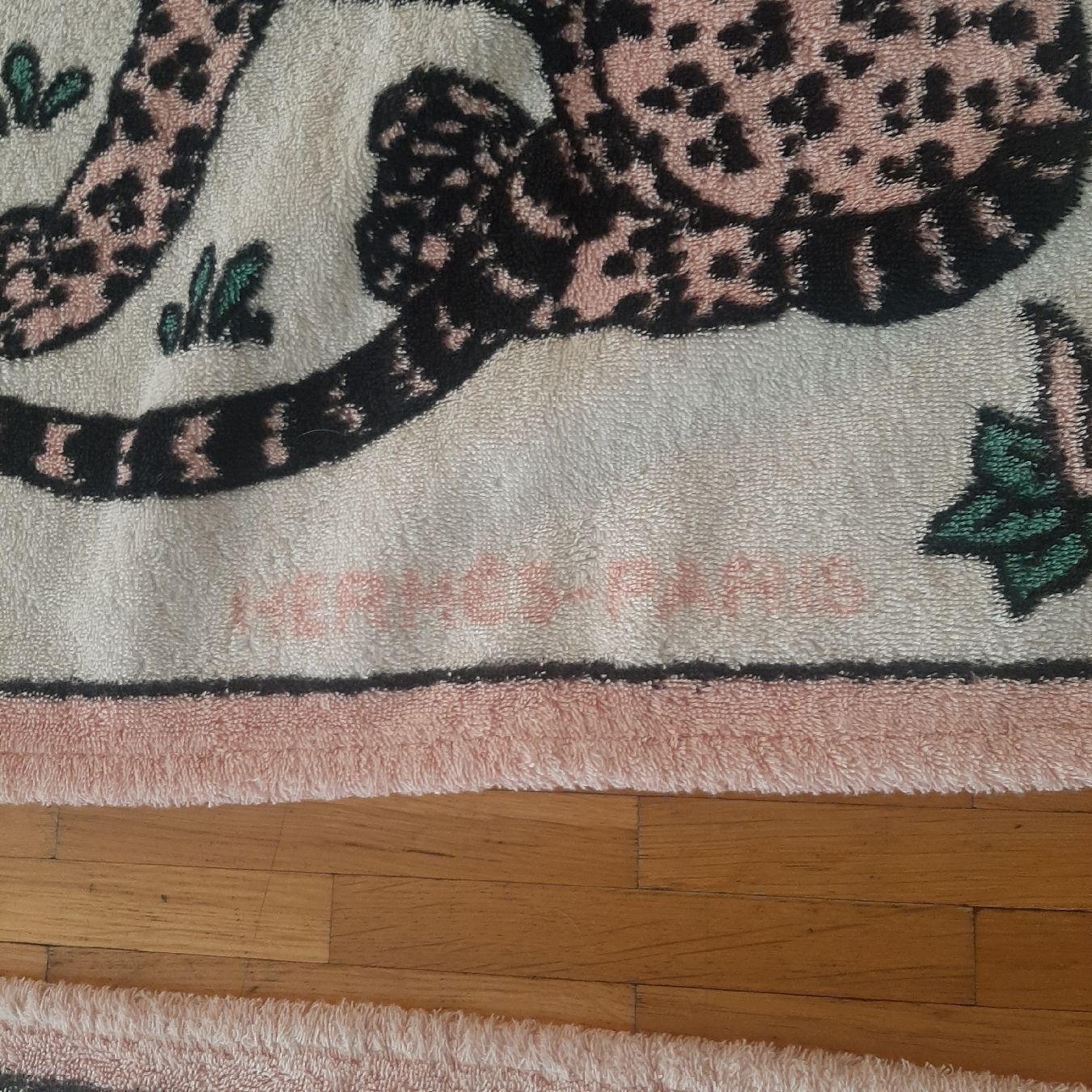 Hermès Teli da bagno: 2 linges de bain Hermès vintage – Usato da Chêne-Bourg venduto da chsandra34 1