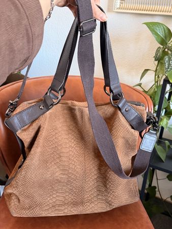 Sac à main femme en cuir marron