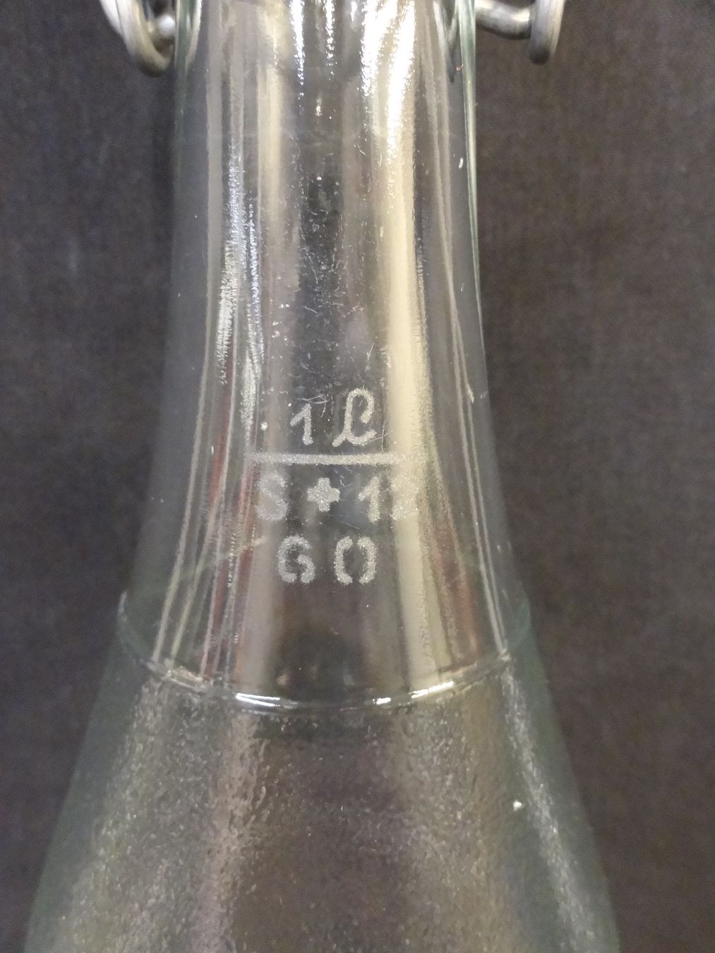 Bicchieri, Caraffe & Bottiglie: Flasche LIMONADE PUR SUCRE V. PILLOUD CHÂTEL-ST-DENIS 1960 – Usato da Kerzers venduto da Flaschenposten 5