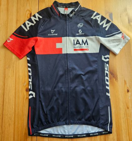 Radtrikot Cuore Team IAM Schweiz Gr. L Velo Radsport Trikot