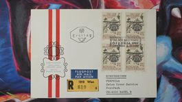 CL35 Enveloppe + Timbre Autriche 1969