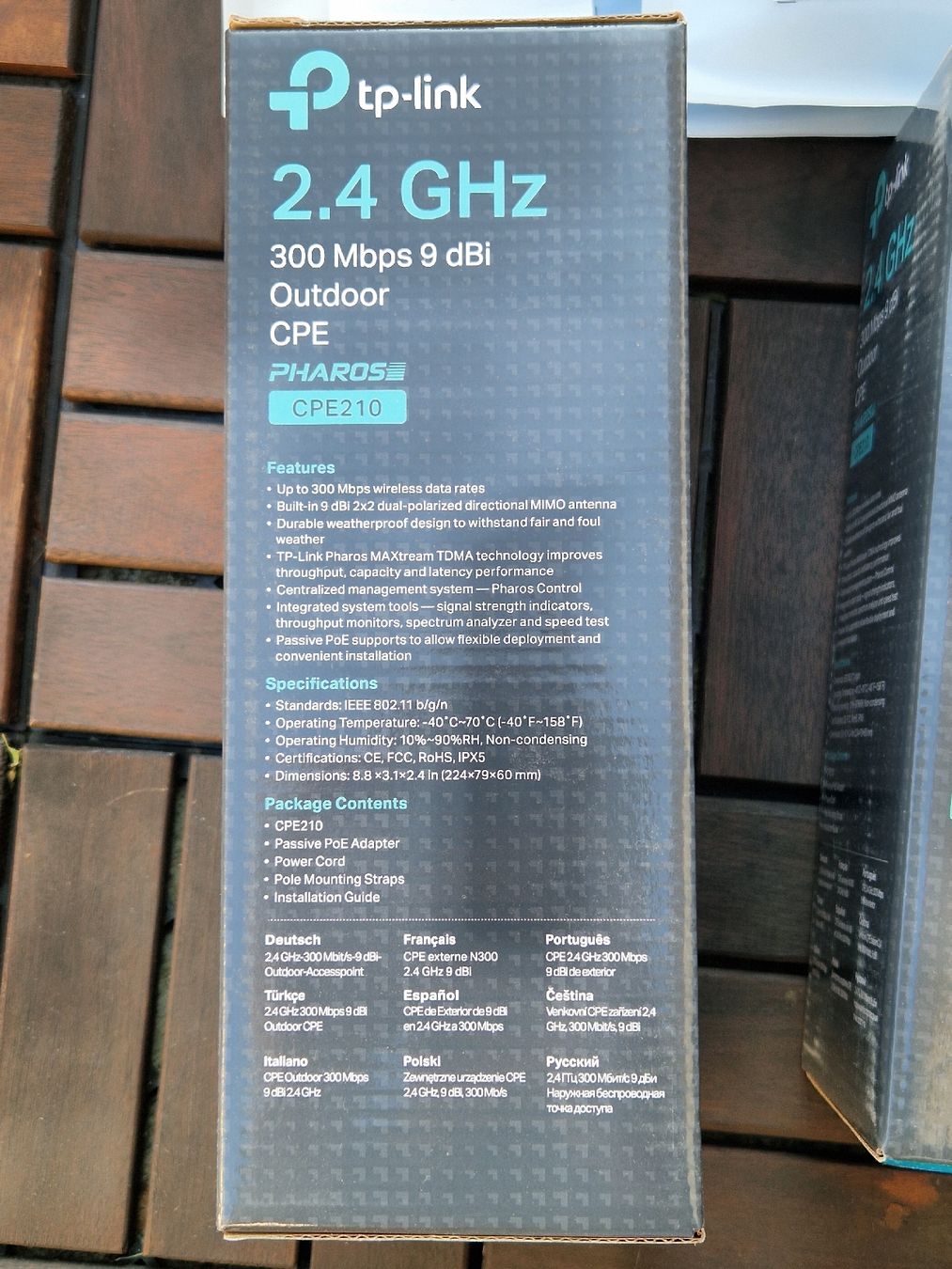 Wlan: tp-link CPE210 – Neu und originalverpackt aus Le Pâquier NE von Asmp7 4