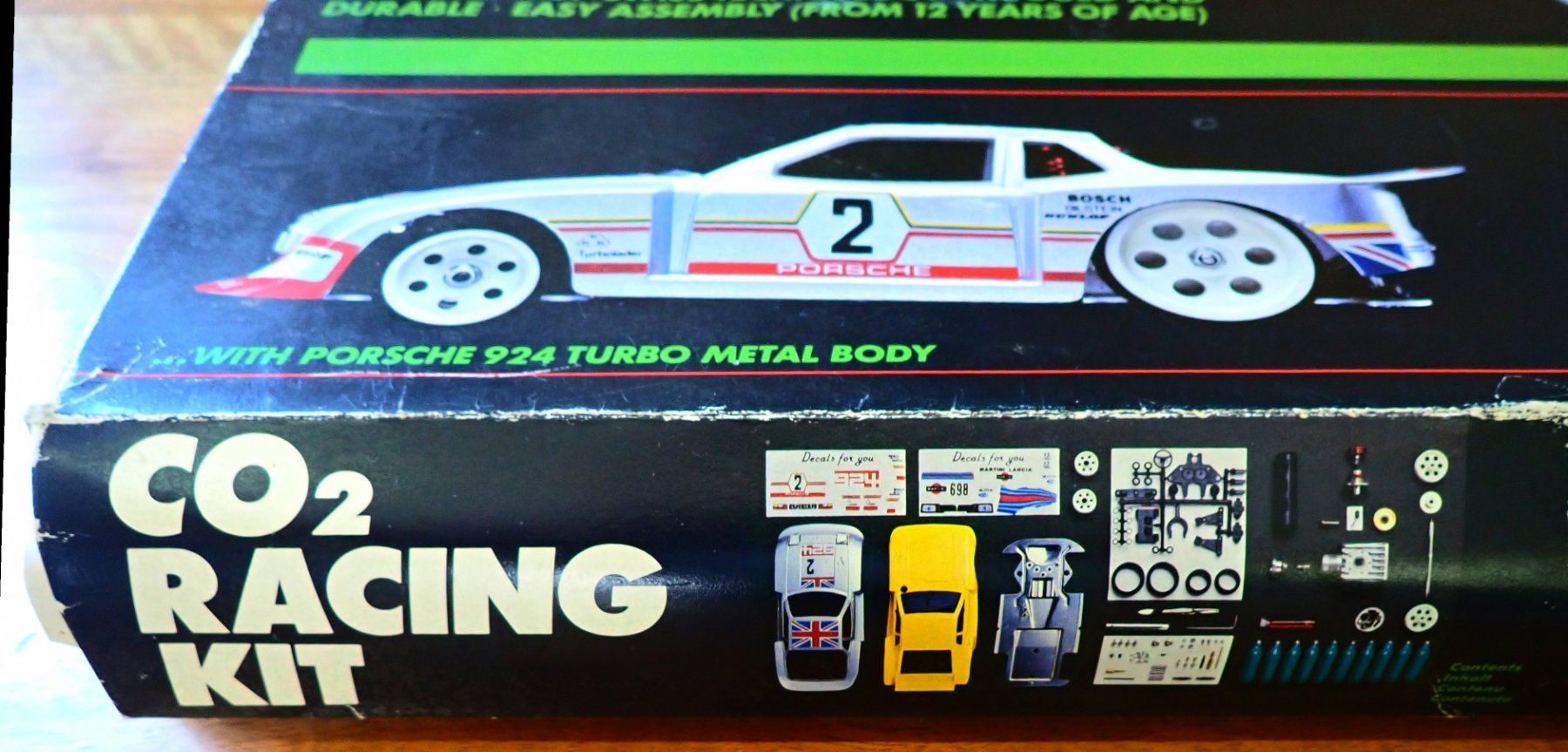 HiTec CO2 Racing Kit - Porsche 924 Turbo und Lancia Beta MC (Neu ...