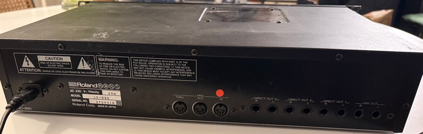 Roland Strumenti musicali: Roland JD-990 Super JD – Usato da Zürich venduto da Denimio 2