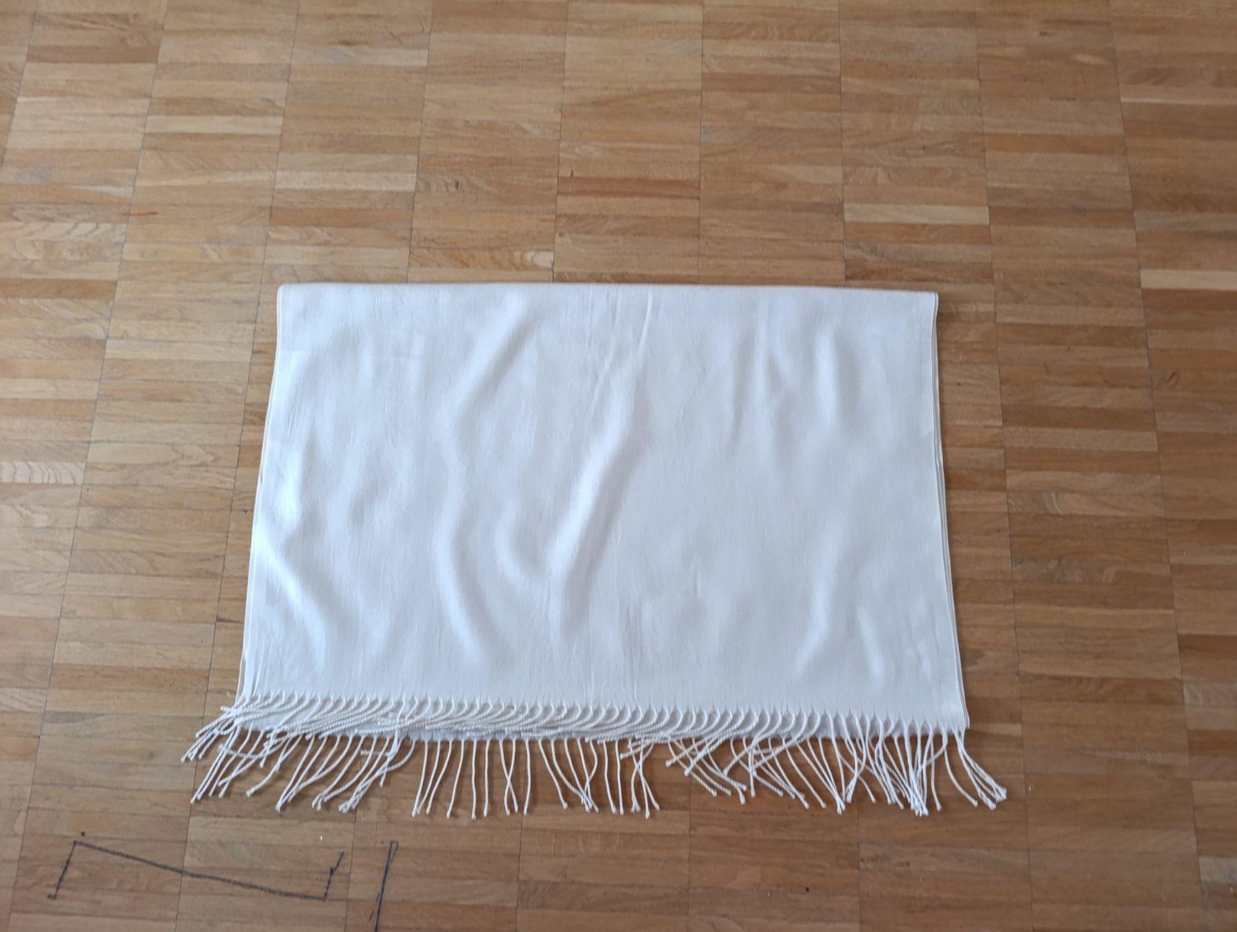 Foulard & Sciarpe: Strick Schal Champagne, 182 cm – Usato da Zürich venduto da mir_2kjl 1