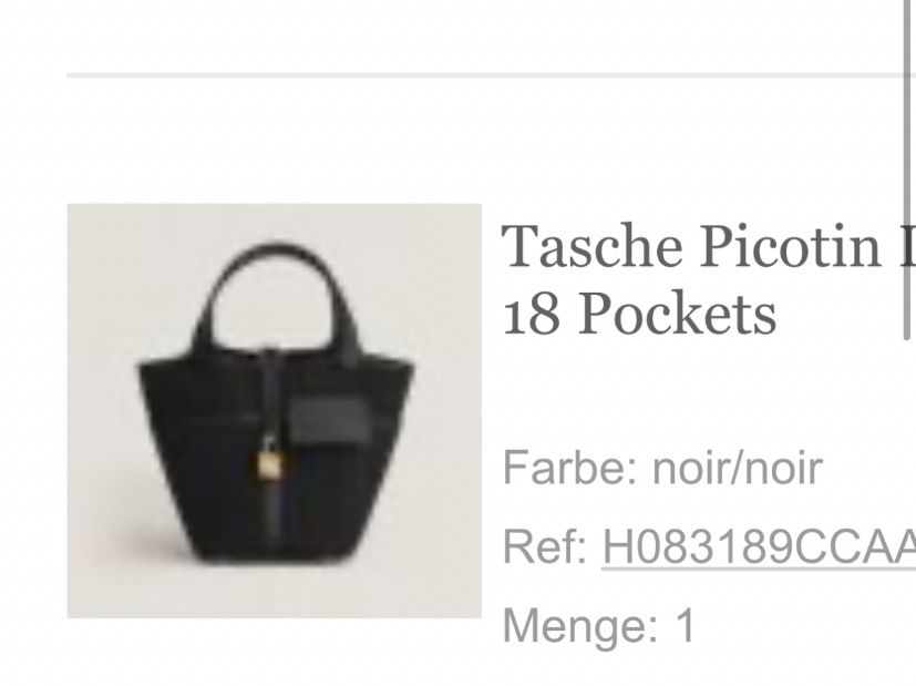 Hermès Borse da donna: Hermes Picotin cargo 18 – Nuovo e nell'imballaggio originale da Paradiso venduto da Under_sun 7