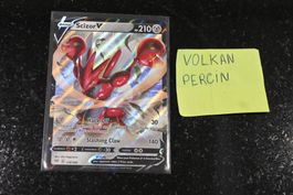 Scizor V #118 Pokemon Darkness Ablaze