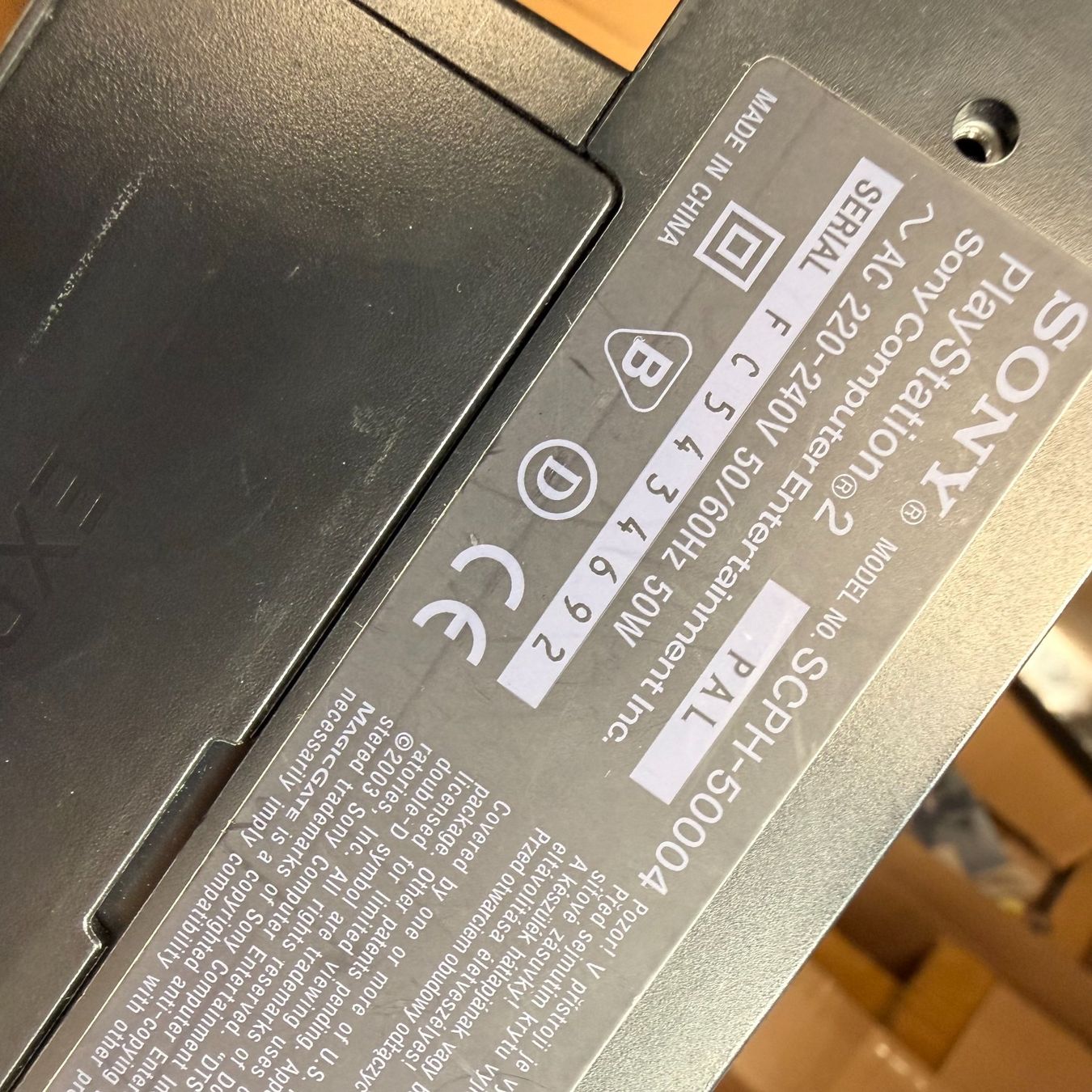 Sony Console: Sony PlayStation 2 Fat Konsole schwarz – Usato da Düdingen venduto da Nerdworld 5