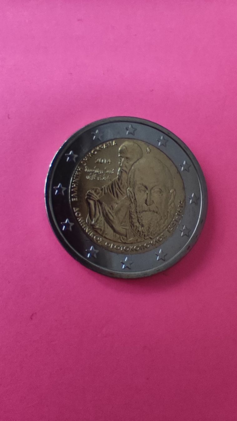 Tutti le monete: 2 Euro 2014 Grichenland El Greco – Nuovo (secondo la descrizione) da Zürich venduto da turbopuz