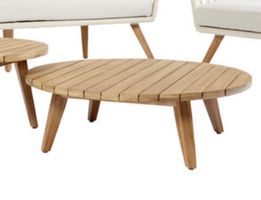 Holz Gartentisch 80x25 cm NEU