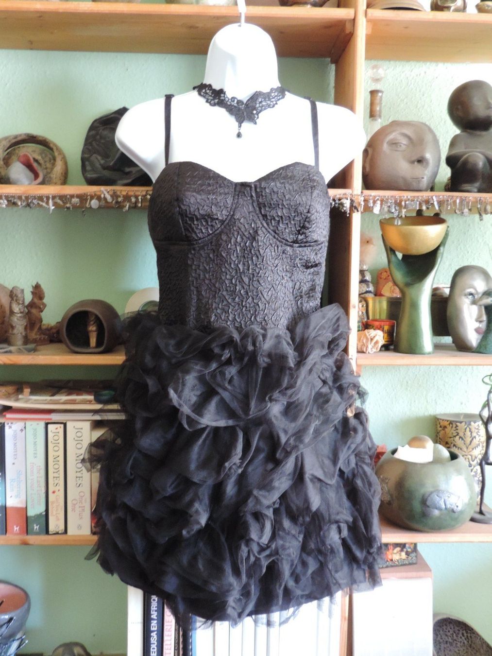 Vestiti: magnifique robe de soirée noire – Usato da Genève venduto da Axelle333 2