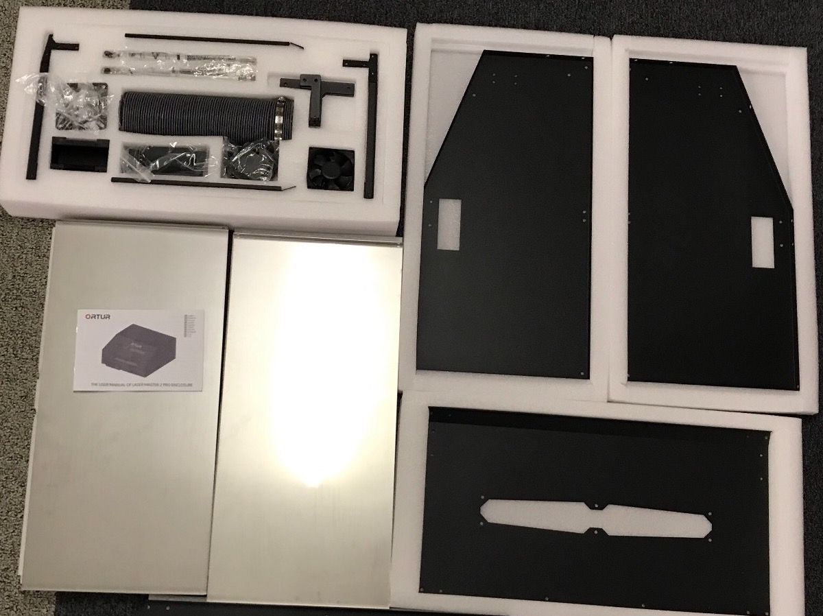 Alle Maschinen: Ortur Enclos  Laser  Master 2 Pro – Neu und originalverpackt aus Zug von OrturMullerMac 6