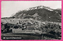 Sigriswil gel 1970 mit Sigriswilergrat