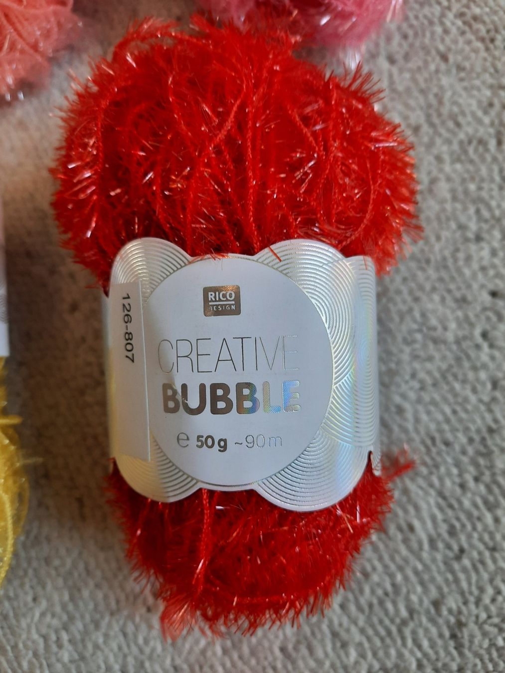 Lana: Polyestergarn CREATIVE BUBBLE, div Farben/kleine Muster, neu – Nuovo (secondo la descrizione) da Steffisburg venduto da pbegger 7
