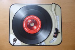 2014 Schallplatte Marke 5.- mit Nationalhymne Schweiz ET