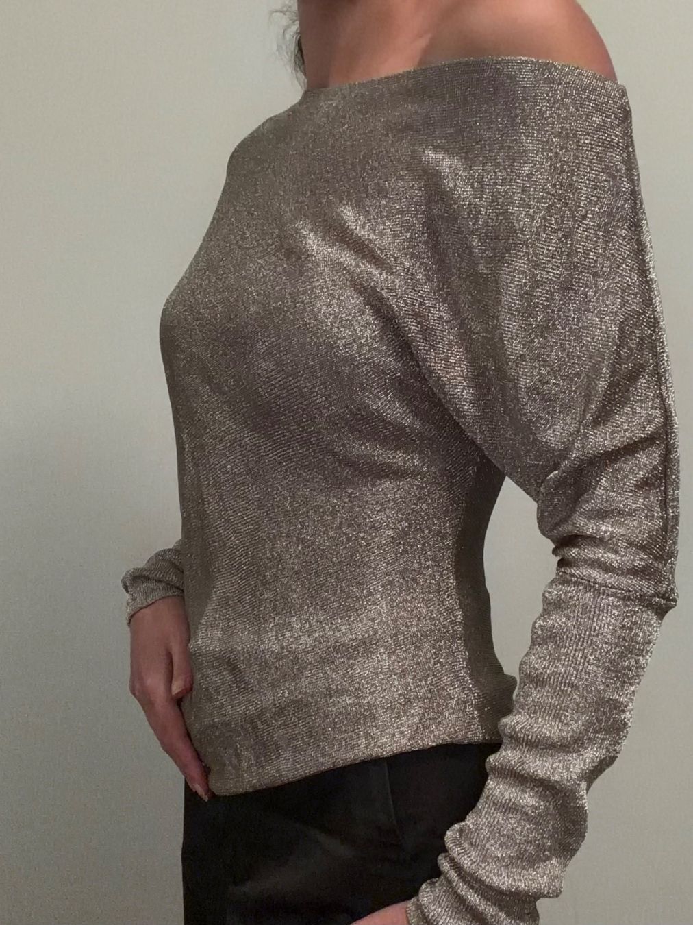 Top: REISS metallic asymmetric top – Usato da Luzern venduto da oru_9mfv 1