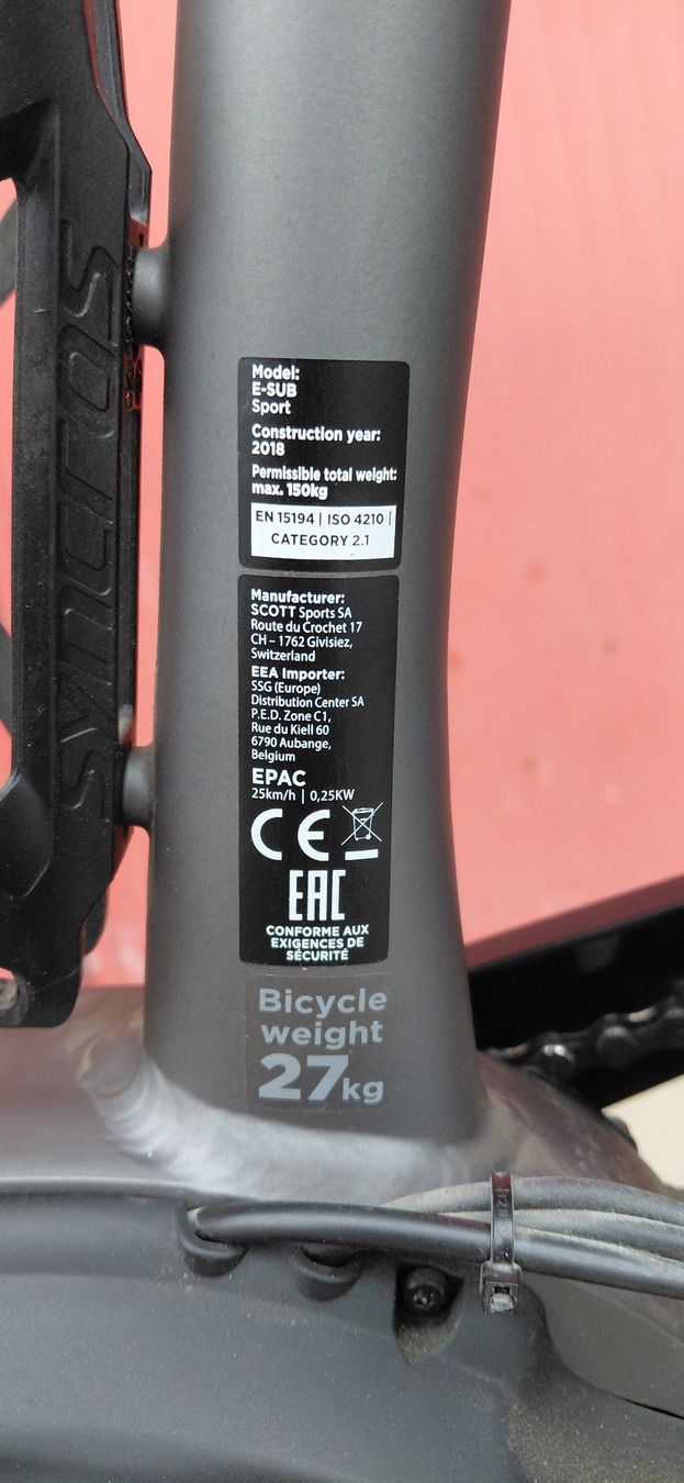 Scott Velos: Scott E-Bike Performance Line – Gebraucht aus Schmitten FR von Biker22 3