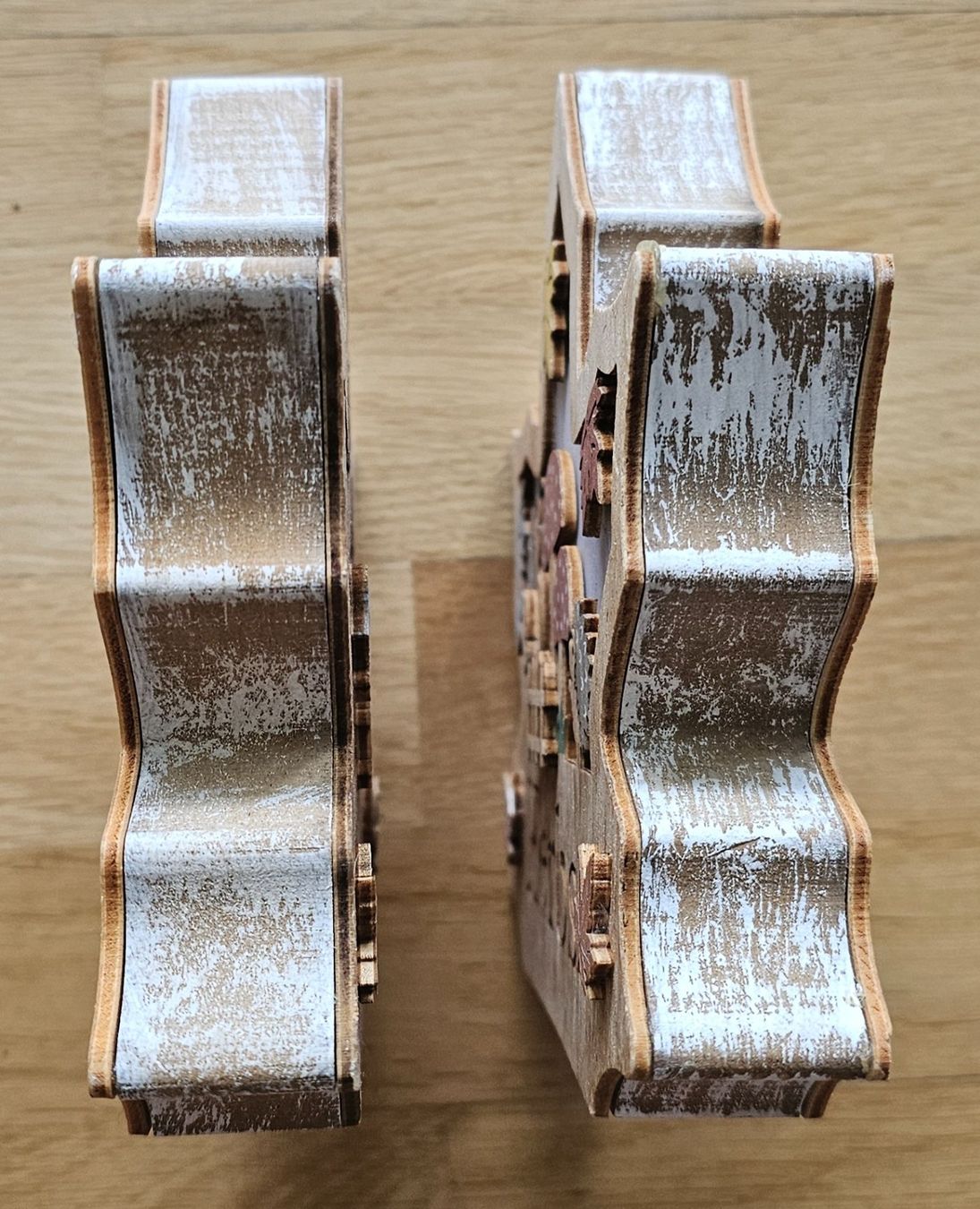 Alle Dekorationen: Deux décorations automnales en bois – Gebraucht aus Court von Jovi2 2