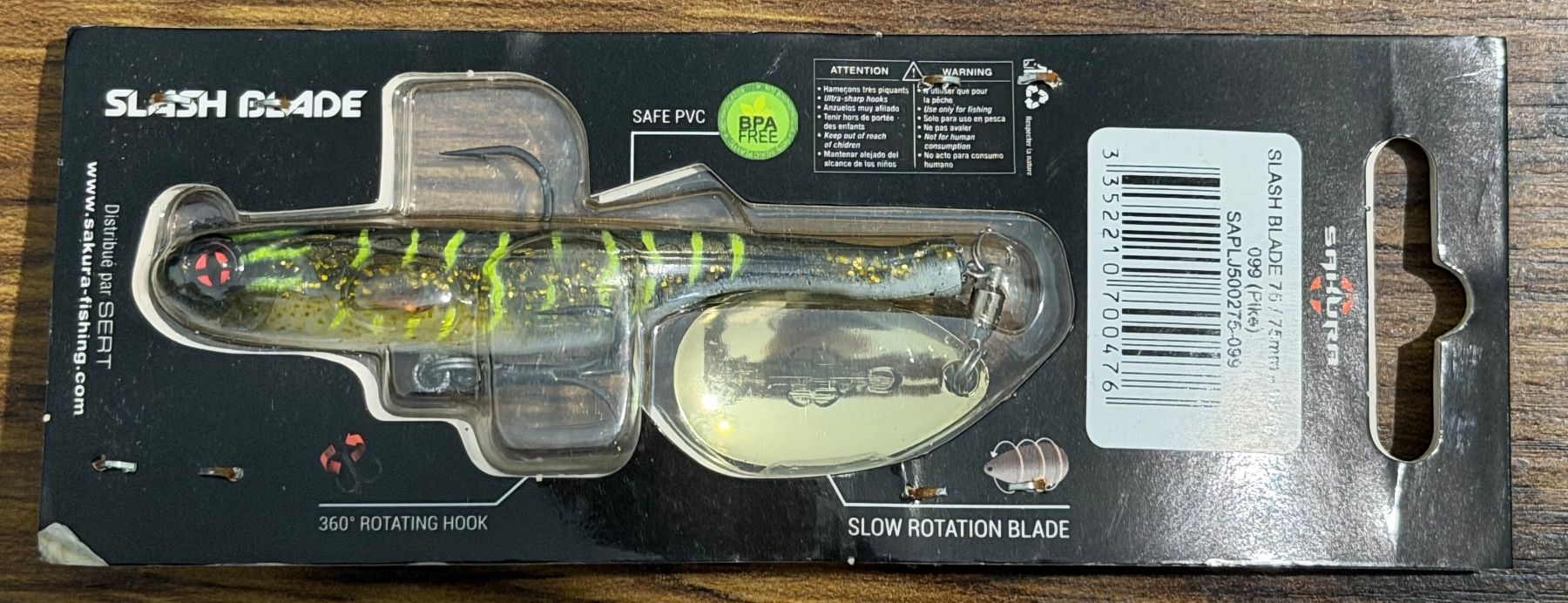 Köder: Sakura Slash Blade 4er Mixset - Set 12 – Neu und originalverpackt aus Widnau von Fishingtackle_Oggy 5