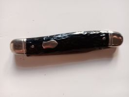 Vintage oder Antik Richards Sheffield Taschenmesser schwarz