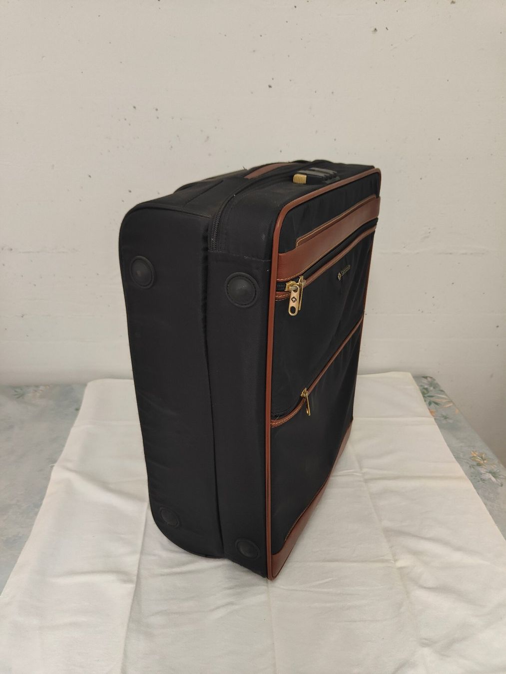 Valigie & Borse: Original Samsonite Rollkoffer Schwarz / Braun Weichschale – Usato da Wetzikon ZH venduto da Matrixx7 1