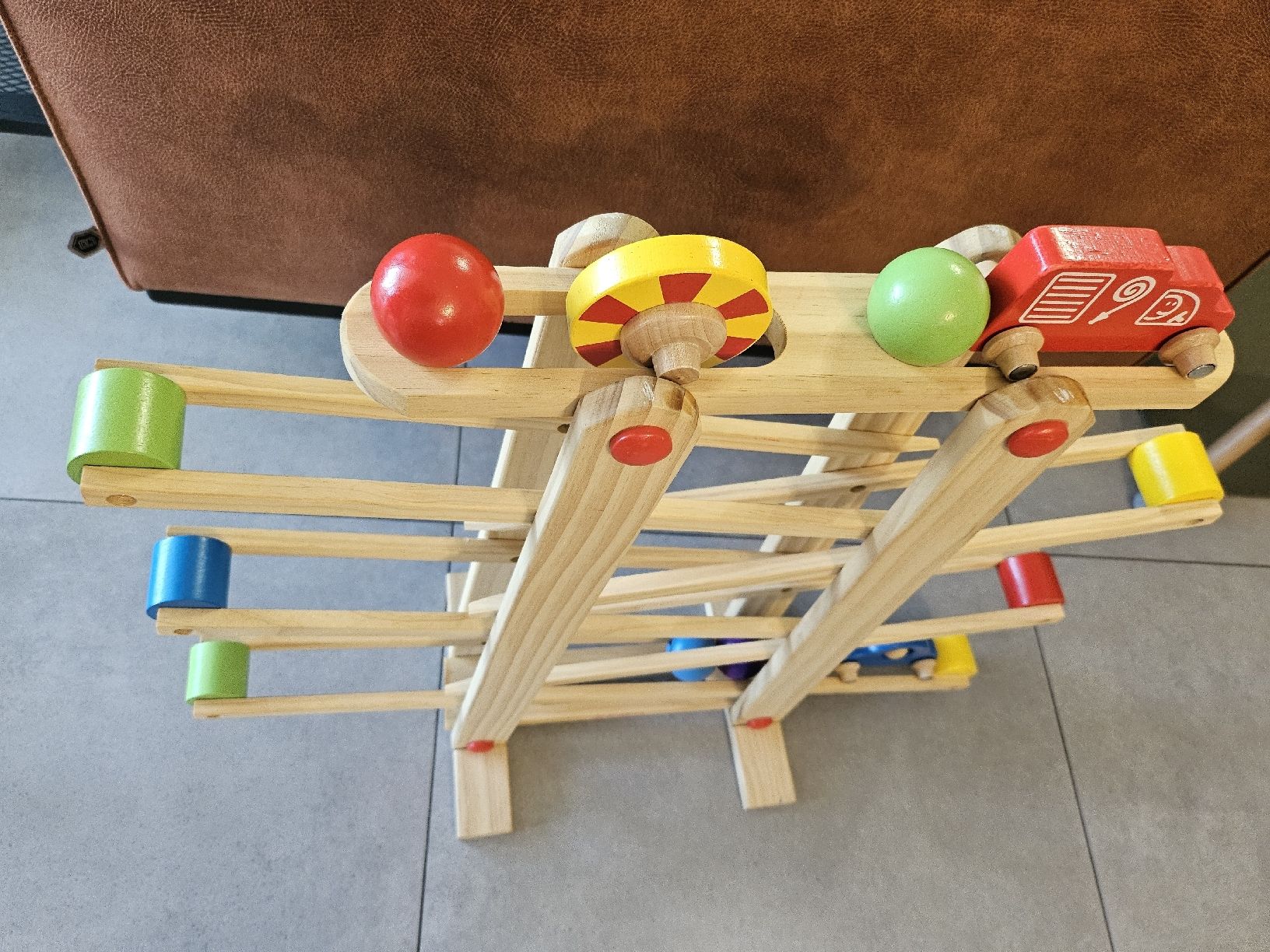Eichhorn Jouets: Eichhorn Kugelbahn – D'occasion à Baar par Naedels-Kreationen 1