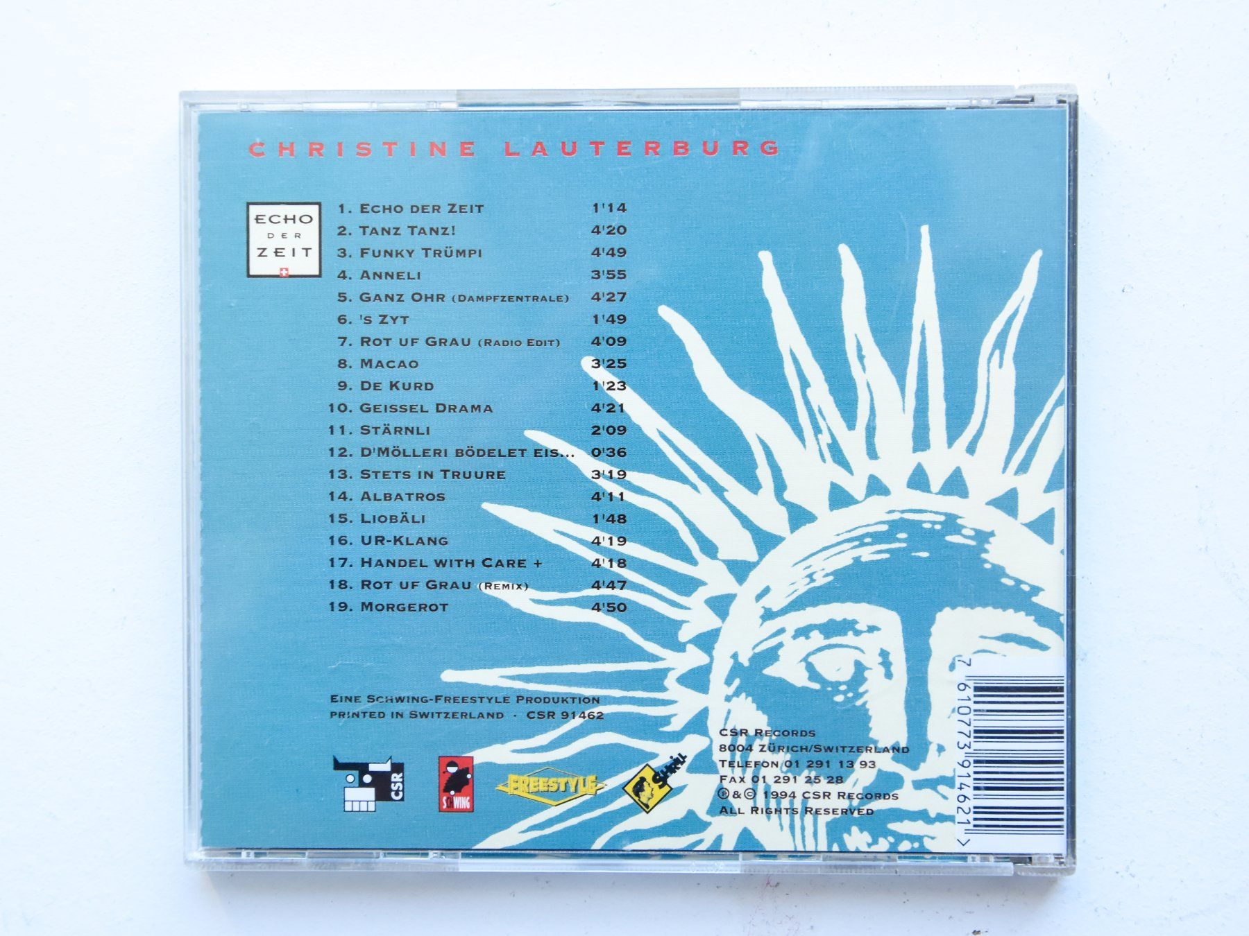 CD: Christine Lauterburg - Echo Der Zeit – Usato da Belmont-sur-Yverdon venduto da ag97 2