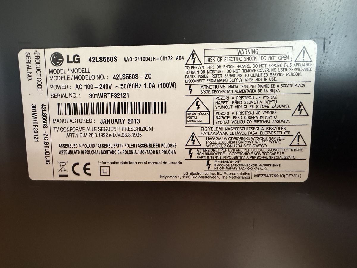 LG Televisori: LG Fernseher – Usato da Teufen AR venduto da ola00713 3