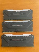 3 x 8GB Ram 3600mhz 18cl Corsair Vengeance DDR4