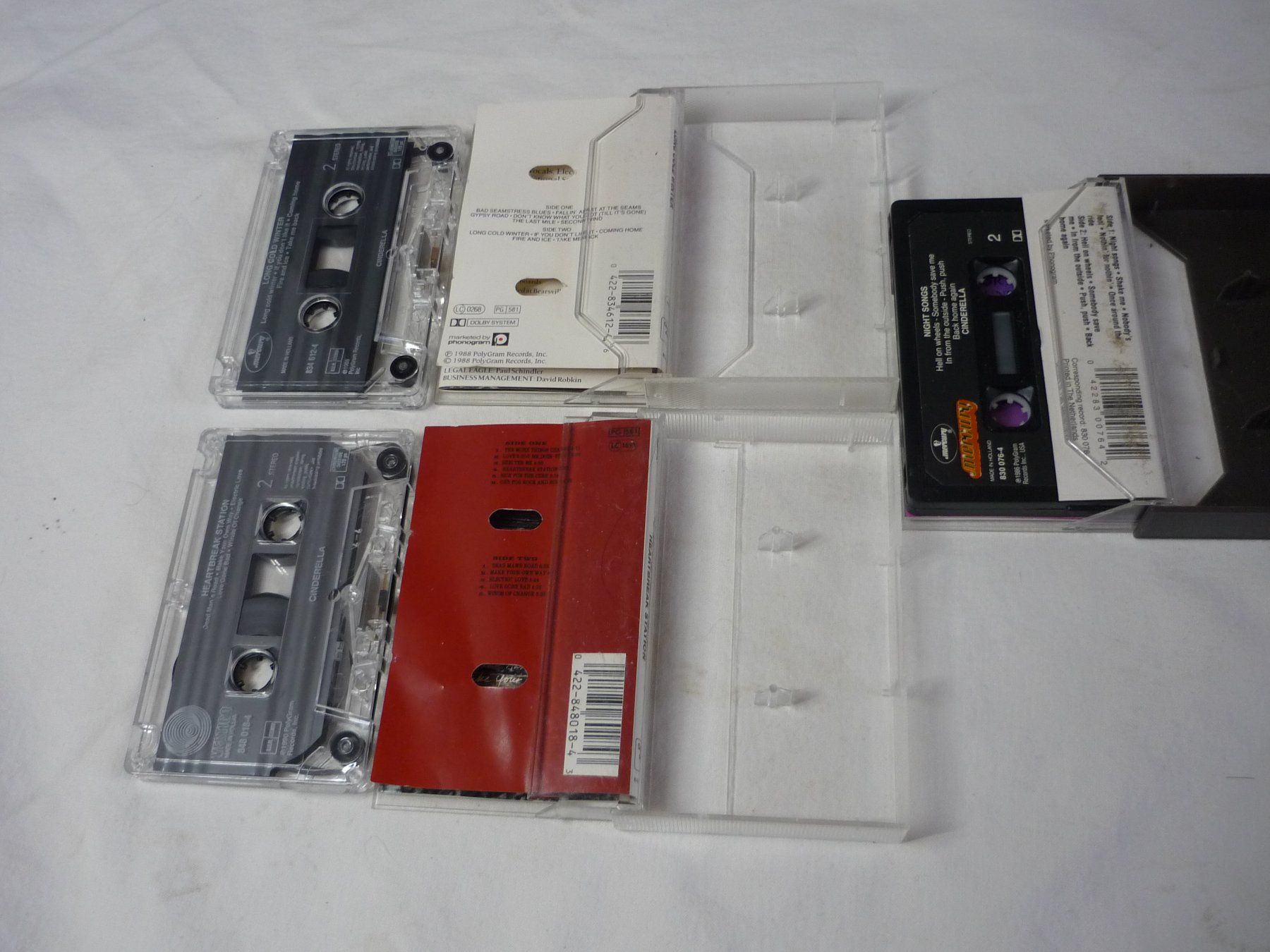 Musicassette: 3x MC Kassette 80s Rock - Cinderella – Usato da Beringen venduto da Flatretriever 2