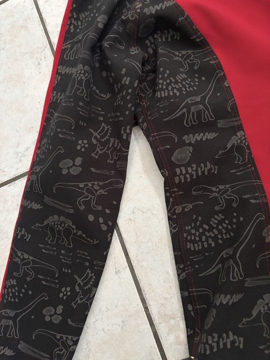 Jacken: Coole Softshell Jacke mit Dinos, Gr. M - L rot, schwarz – Gebraucht aus Sevelen von gsandax 7