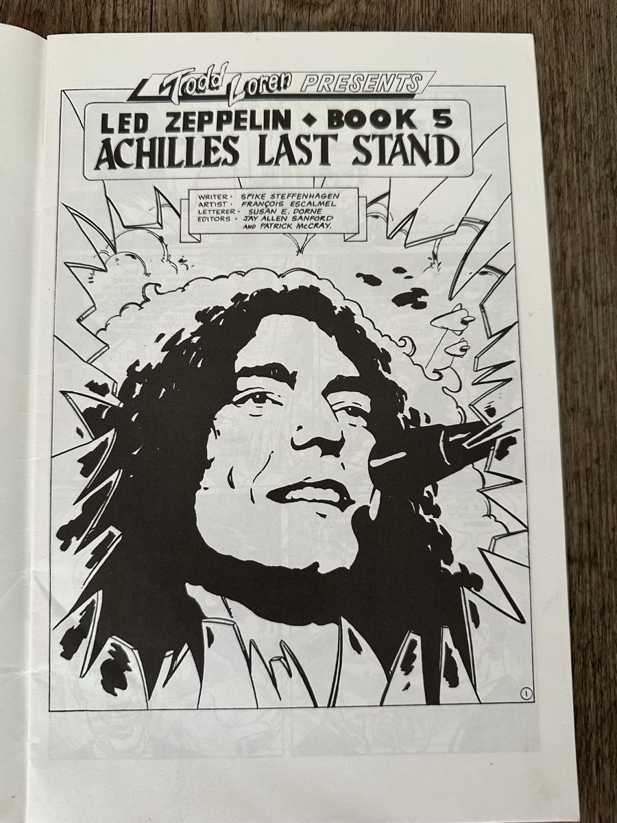 BD: Comics Led Zeppelin US – D'occasion à Weggis par Steff125ch 2