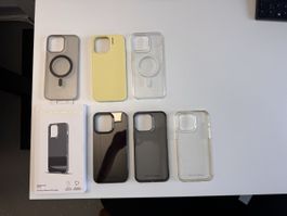6x Ideal of Sweden/Apple/Nudient iPhone 15 Pro Max Hüllen