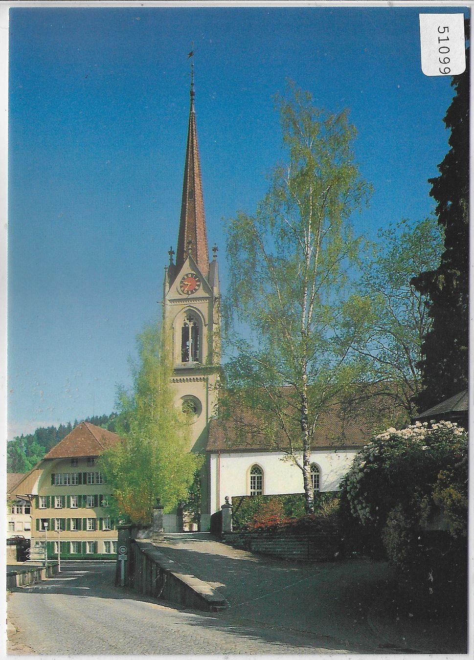Cartoline postali: Kirche Lützelflüh – Usato da Ettingen venduto da Kartenplanet