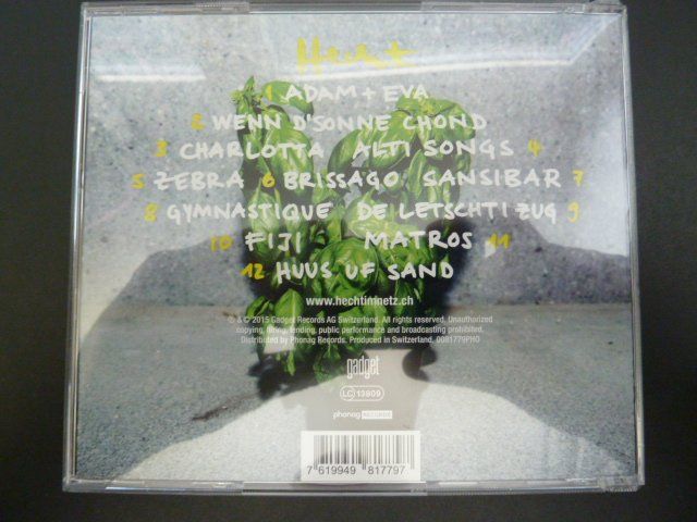 CDs: HECHT - Adam + Eva – Gebraucht aus Au ZH von sikoku 2