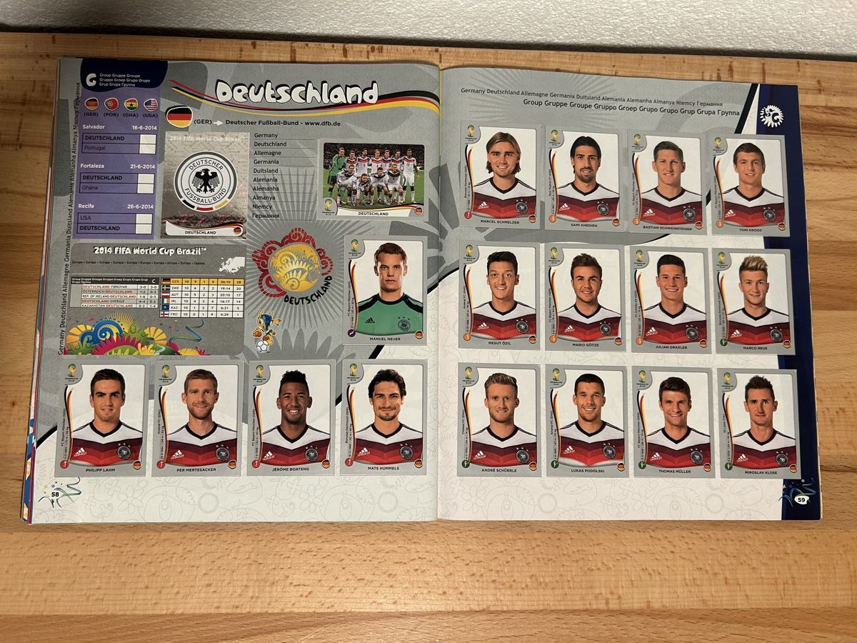 Panini Carte collezionabili: Panini 2014 Album – Usato da Schliern b. Köniz venduto da Trebesch 3
